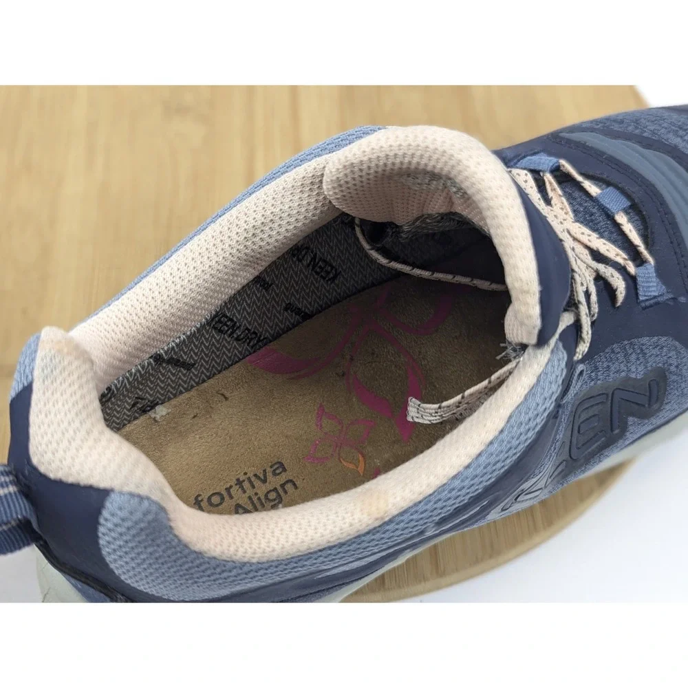Keen Shoes Terradora Flex Low Waterproof Womans 10.5 Hiking Trail Sneakers Blue
